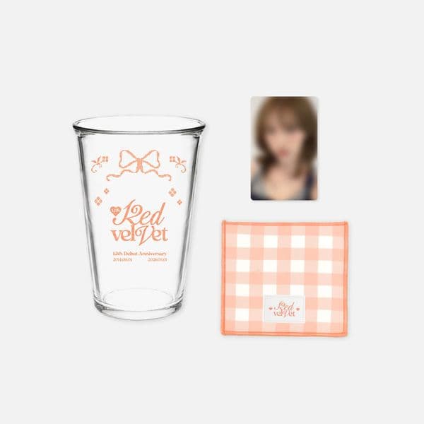 Red Velvet 12TH ANNIVERSARY GLASS CUP SET